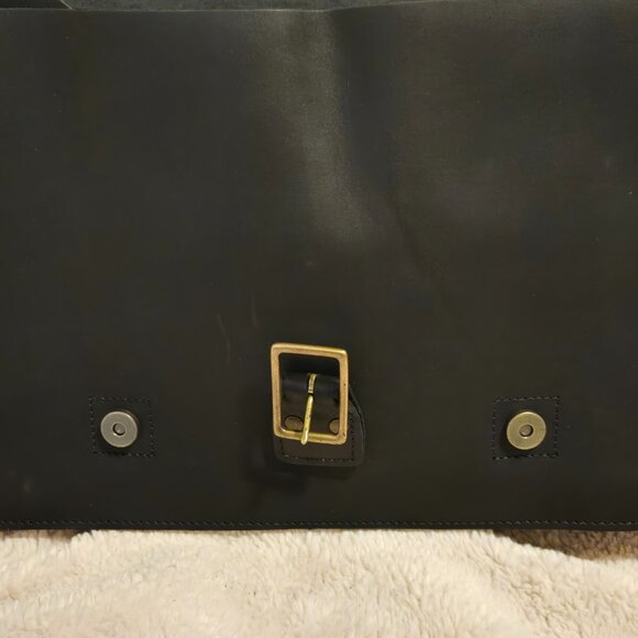PORTLAND LEATHER GOODS | Classic XL Messenger Bag *BRAND NEW* - Picture 10 of 16